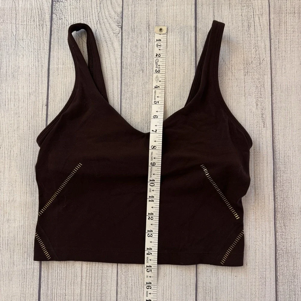Lululemon Align Special Edition Align Tank Top Gold Size 4 French Press Women's